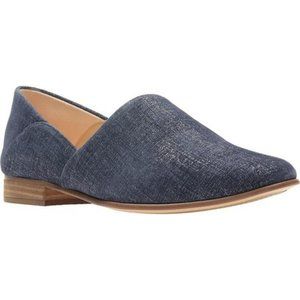 Clarks Women's Pure Tone Slip-On Mules Navy